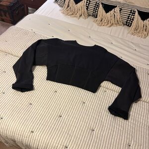 Urban Outfitters Corset Waist Sweatshirt